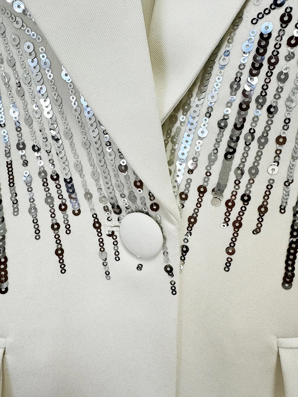Women’s two-piece set with sequins