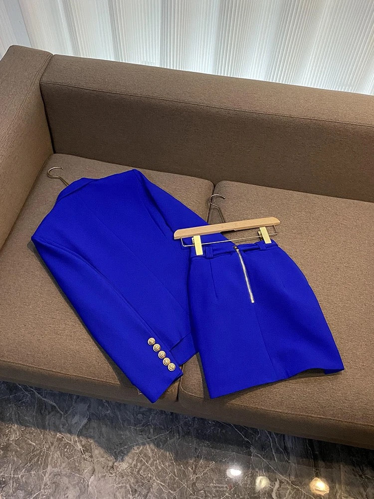 Jacket and skirt set