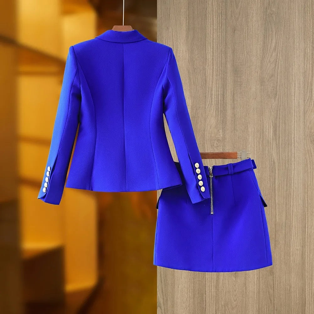 Jacket and skirt set