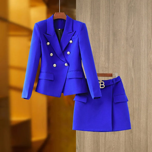 Jacket and skirt set