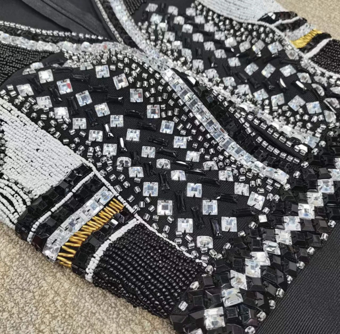 Crystal Majesty Bandage Jumpsuit